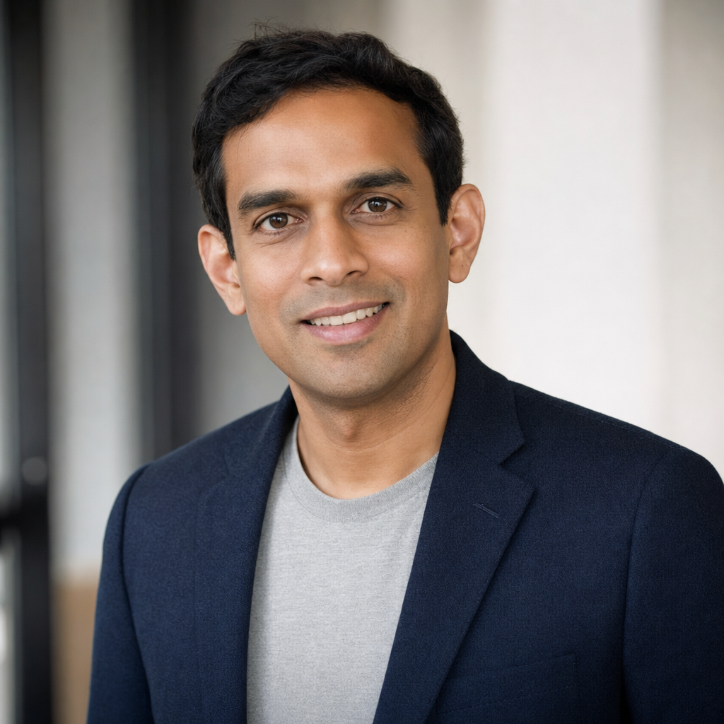 Author headshot — Arun Menon, 200x200px